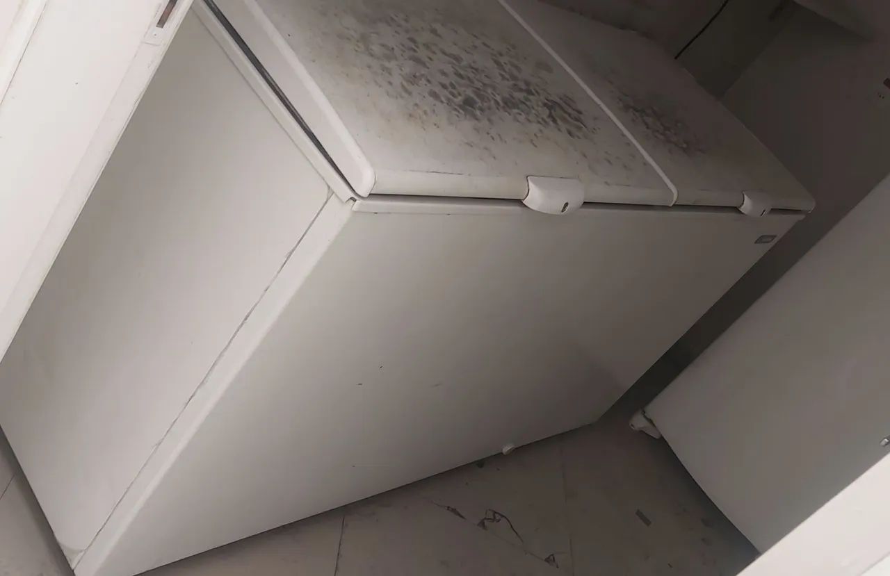 Freezer Horizontal Usado marca Metalfrio 220V 546L duas portas