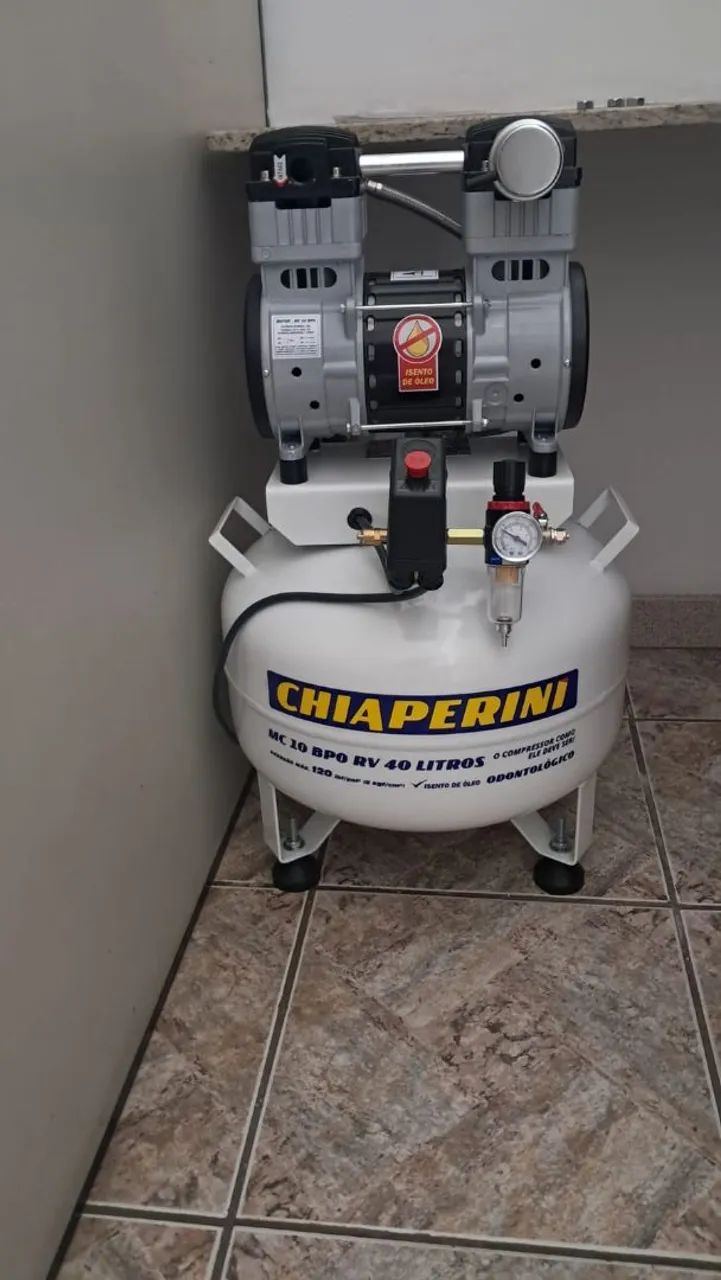 Compressor odontológico isento de óleo  - Foto 2