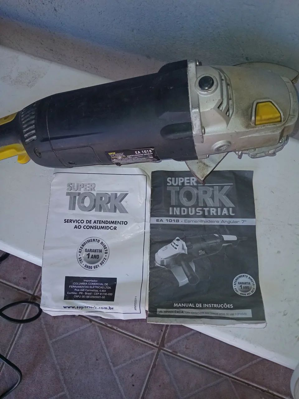 7" Angular Grinder Super Tork EA 101864187036936323120