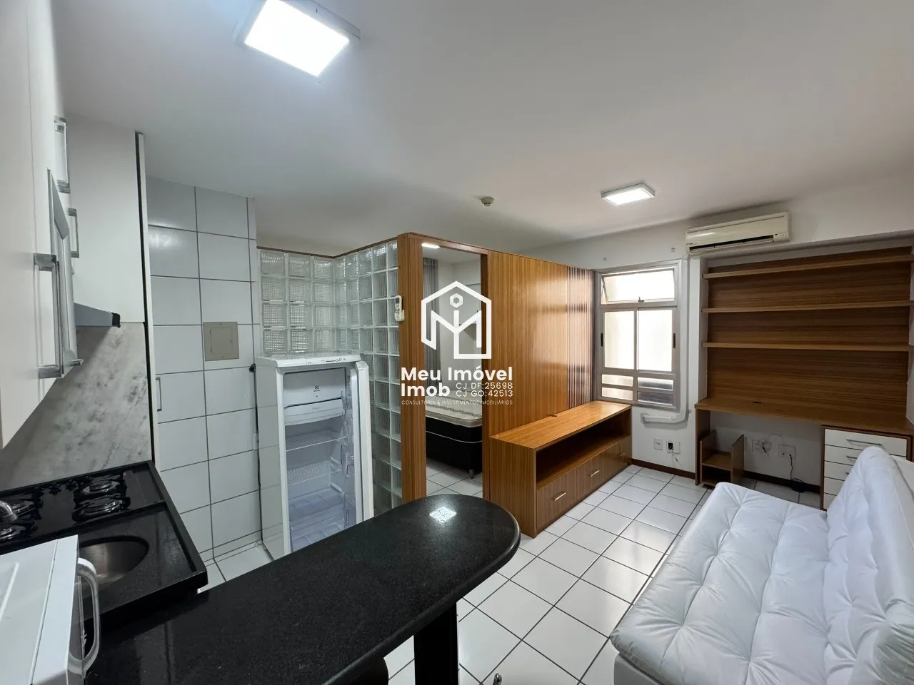 Edificio Top Master Aluga 1 Quarto 1 Suíte Mobiliado Canto 1 Vaga 34m² Armários