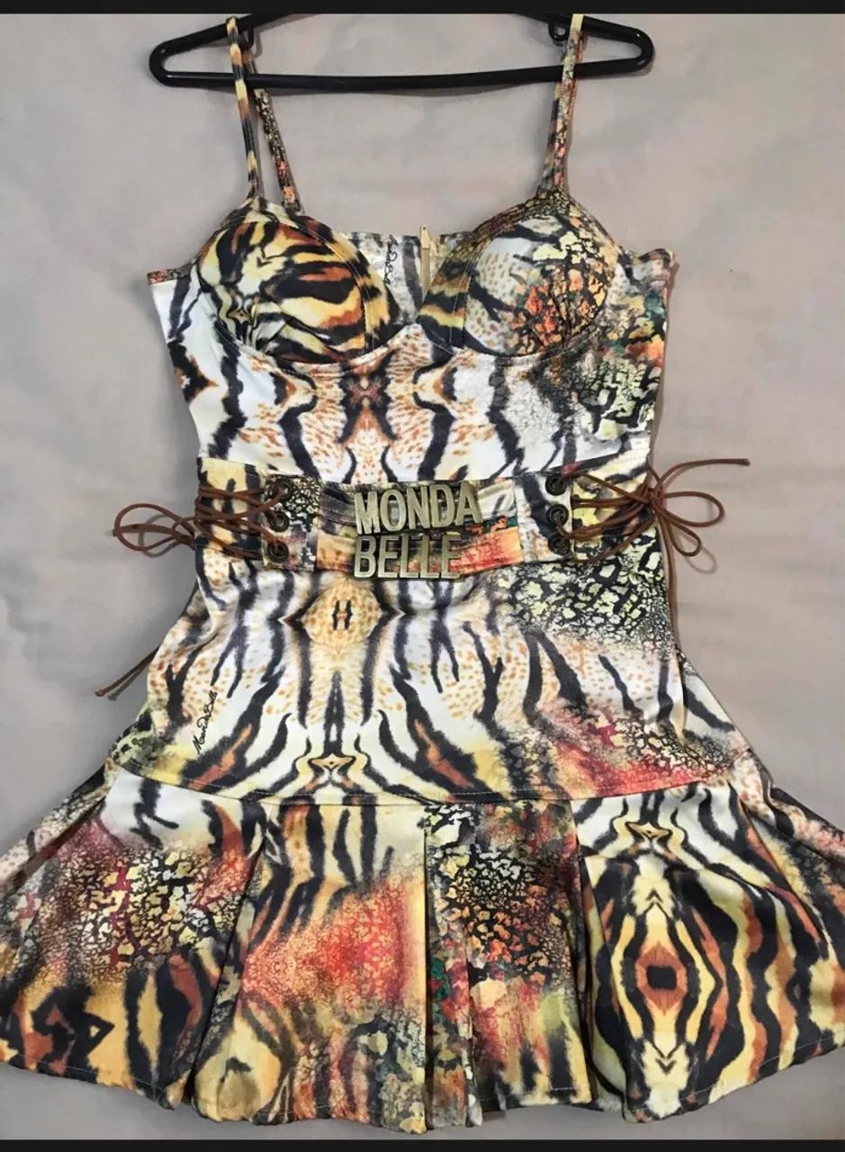 Vestido Animal Print MondaBelle - Foto 2