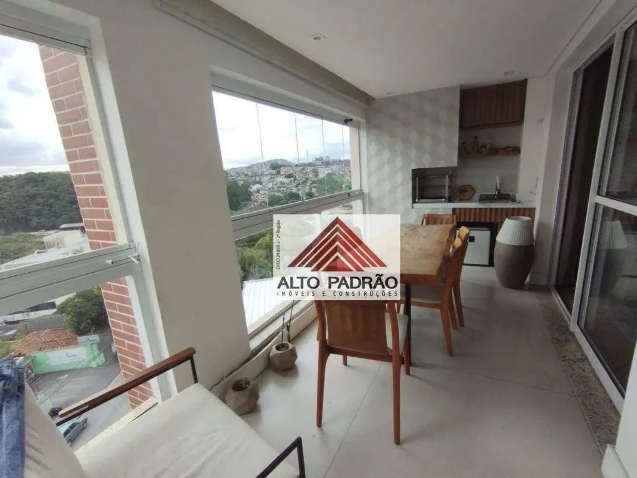 Apartamento com 3 dormitórios para alugar, 123 m² por R$ 7.663,00/mês - Vila Bocaina - Mau - Foto 3