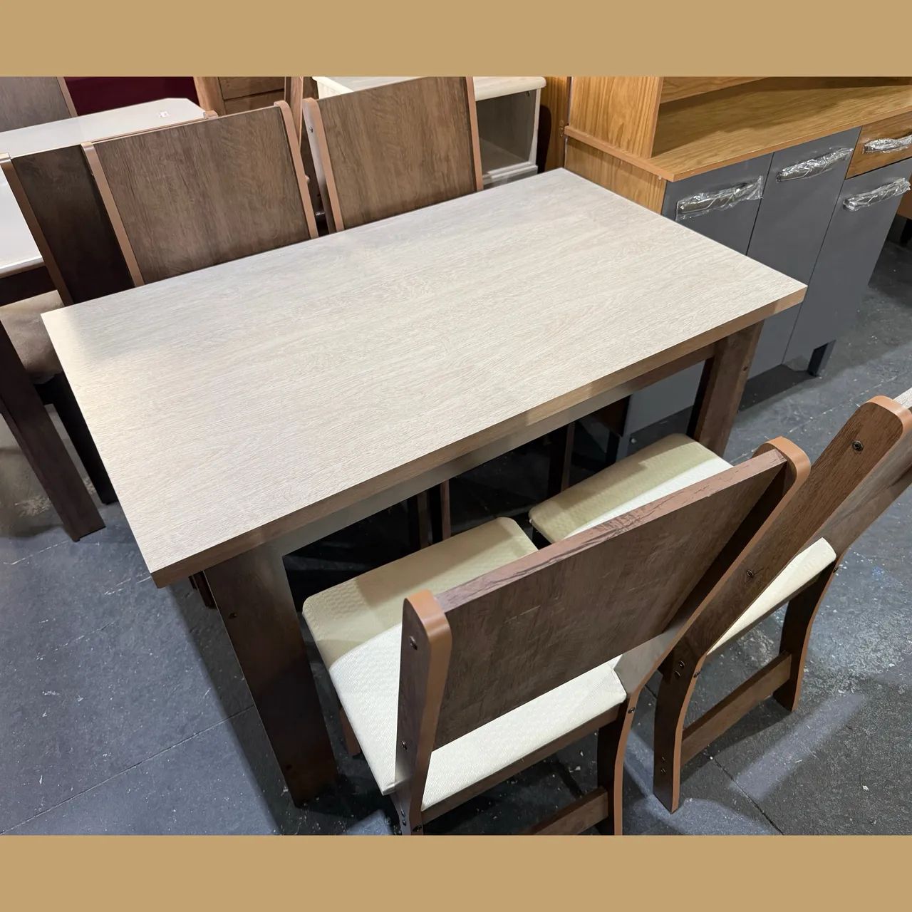 Mesa com 4 cadeiras - entregamos hoje  - Foto 2