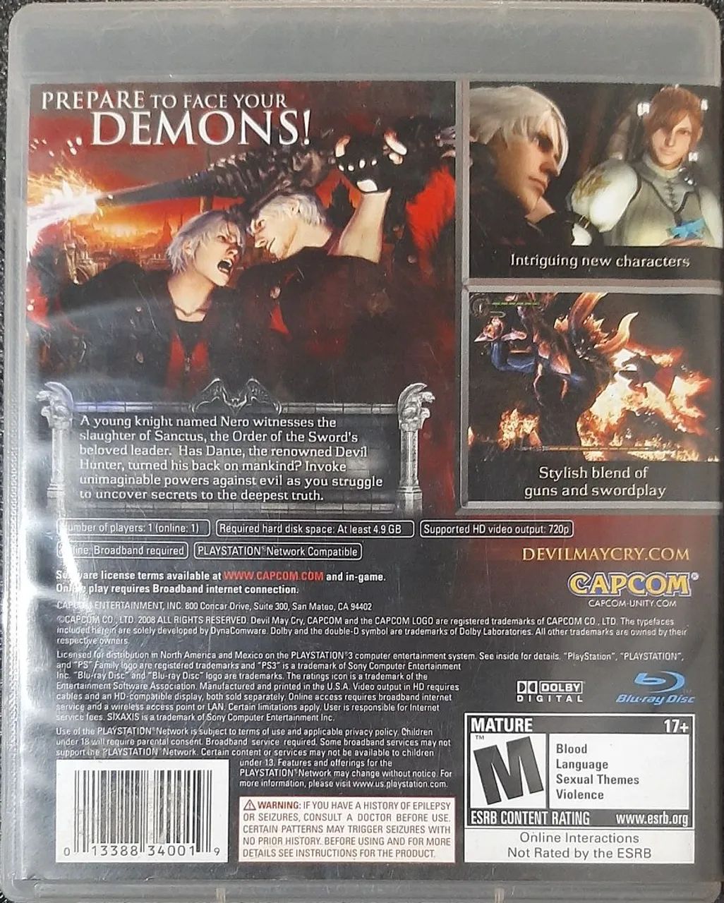 Devil May Cry 4 - ps3 - semi-novo - Foto 4