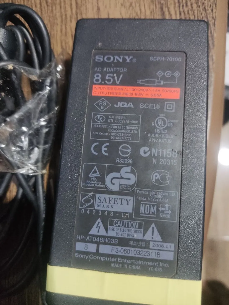 Fonte Original PS2 Slim no estado 