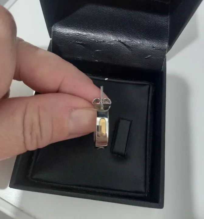 BRINCO ARGOLA AÇO - Foto 4