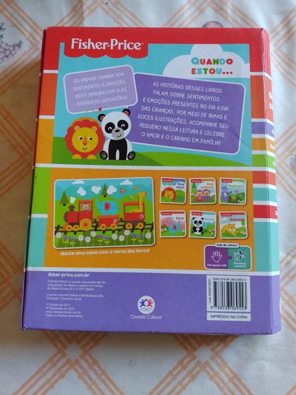 Livrinhos Fisher-Price Quando Estou 6 Mini Livros - Foto 3
