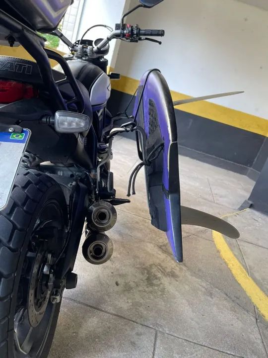 Rack Suporte Removível para Transporte de Prancha em Moto Acima de 300cc  - Foto 6