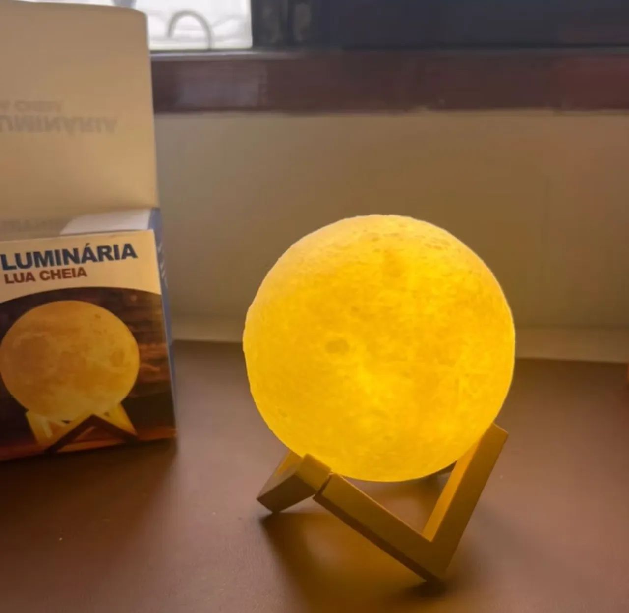 Luminária Lua Cheia - Iluminação Decorativa