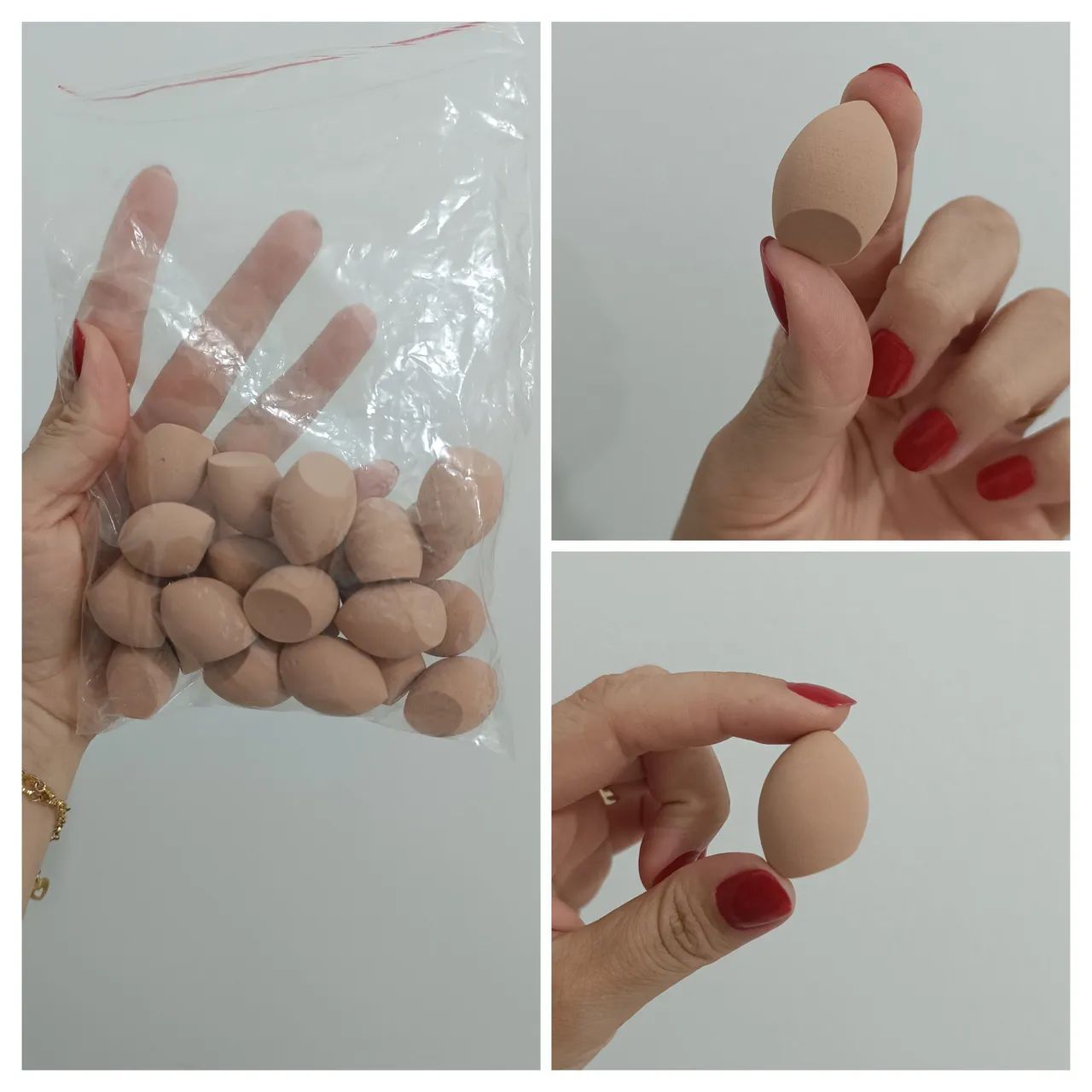 Cílios e esponjas de maquiagem  - Foto 2