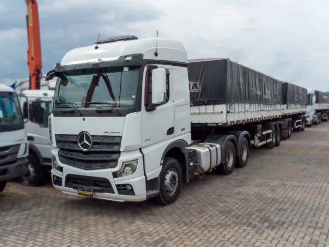 MERCEDES-BENZ ACTROS 2651 S 6X4 2022 CARRETA GRANELEIRA NOMA 9 EIXOS