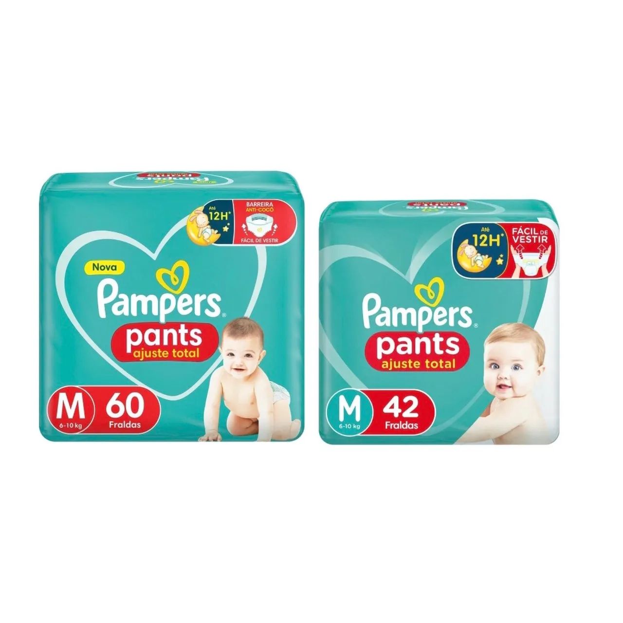 Fraldas Pampers M