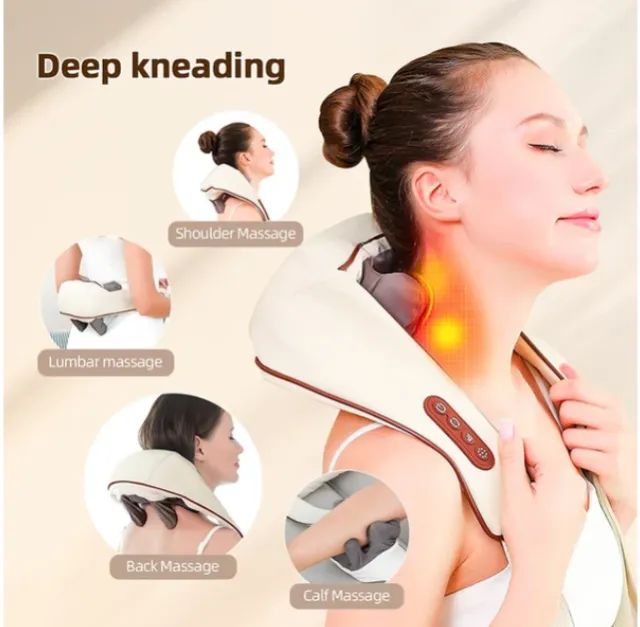 Massageador de Pescoço é ombro Novo s/ uso na caixa