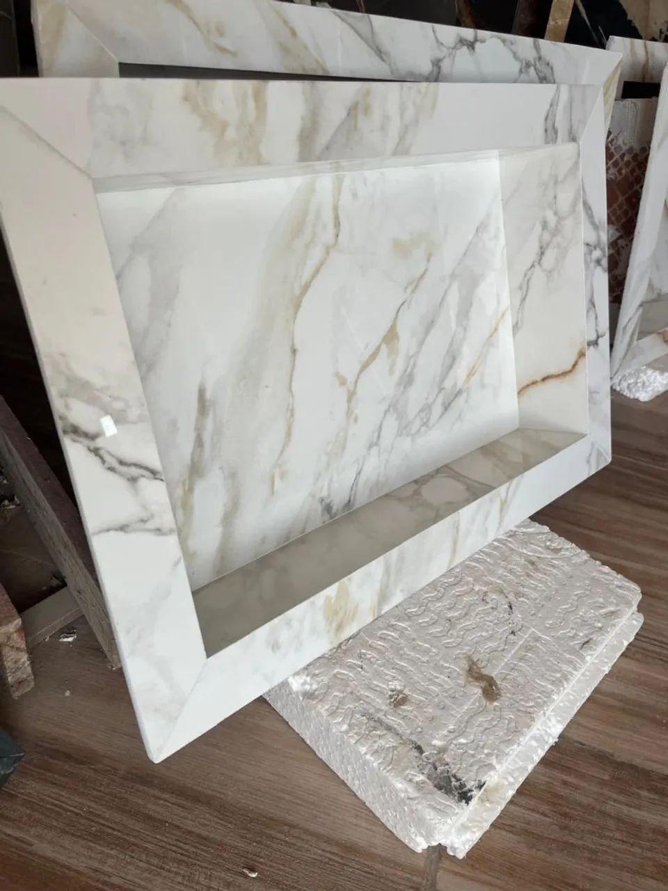 Nichos banheiro box embutir porcelanato  - Foto 6