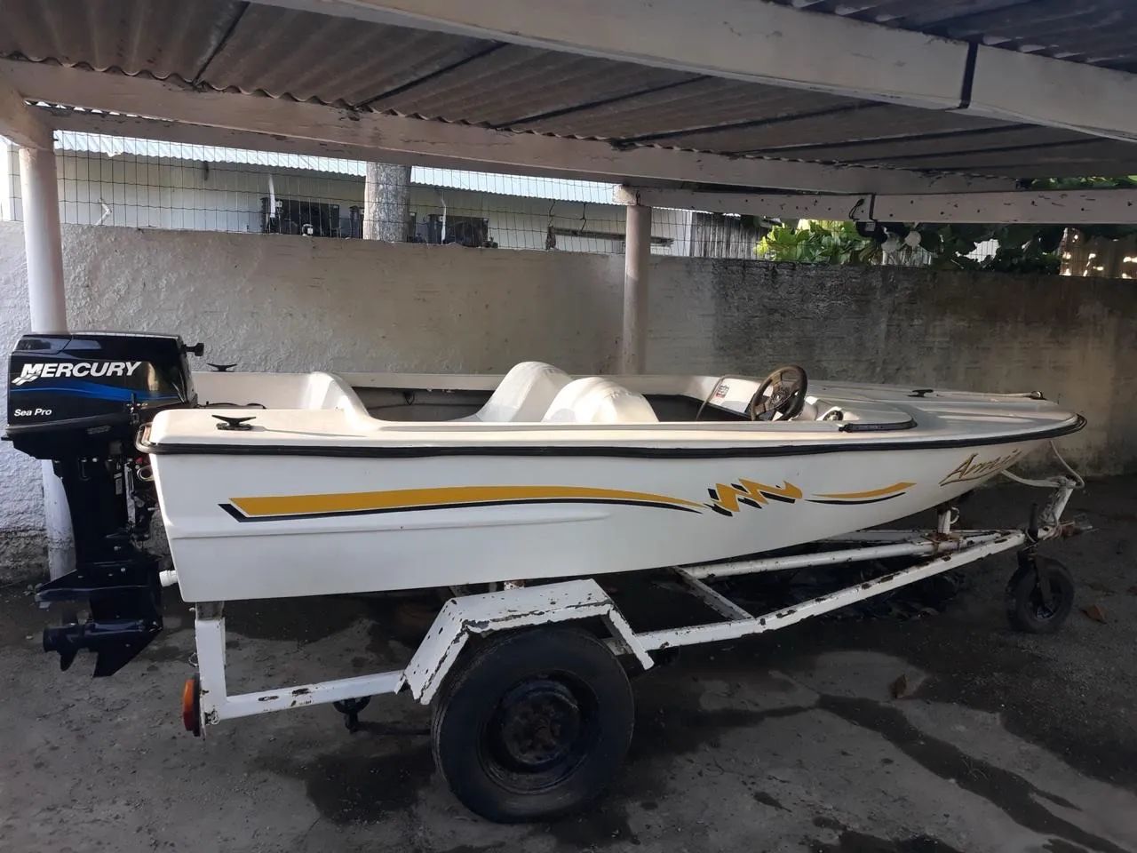 Vendo lancha com motor  - Foto 11