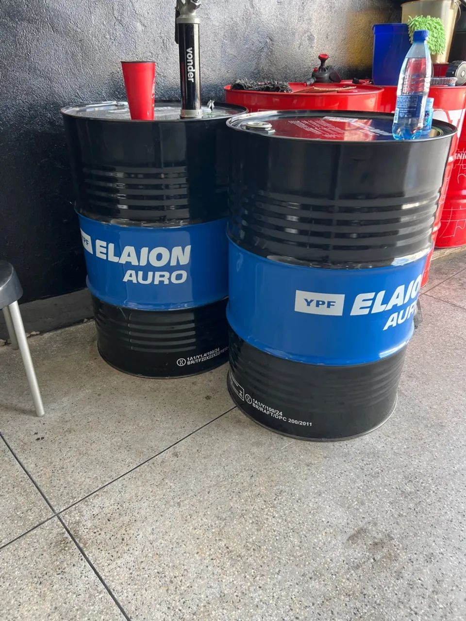 Tonel de óleo 200L vazio 