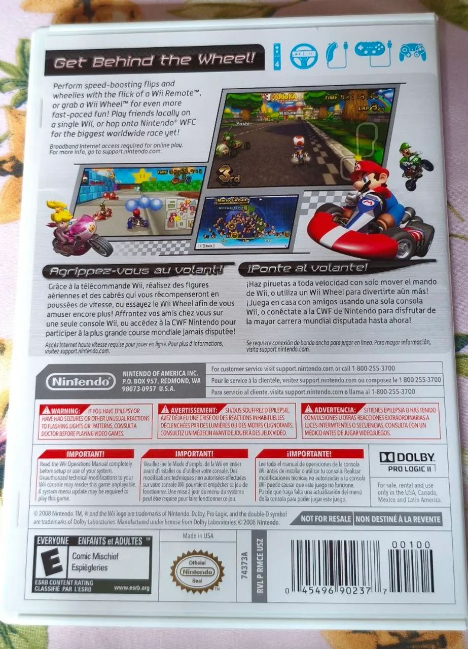 Jogo Mario Kart Wii - Foto 2