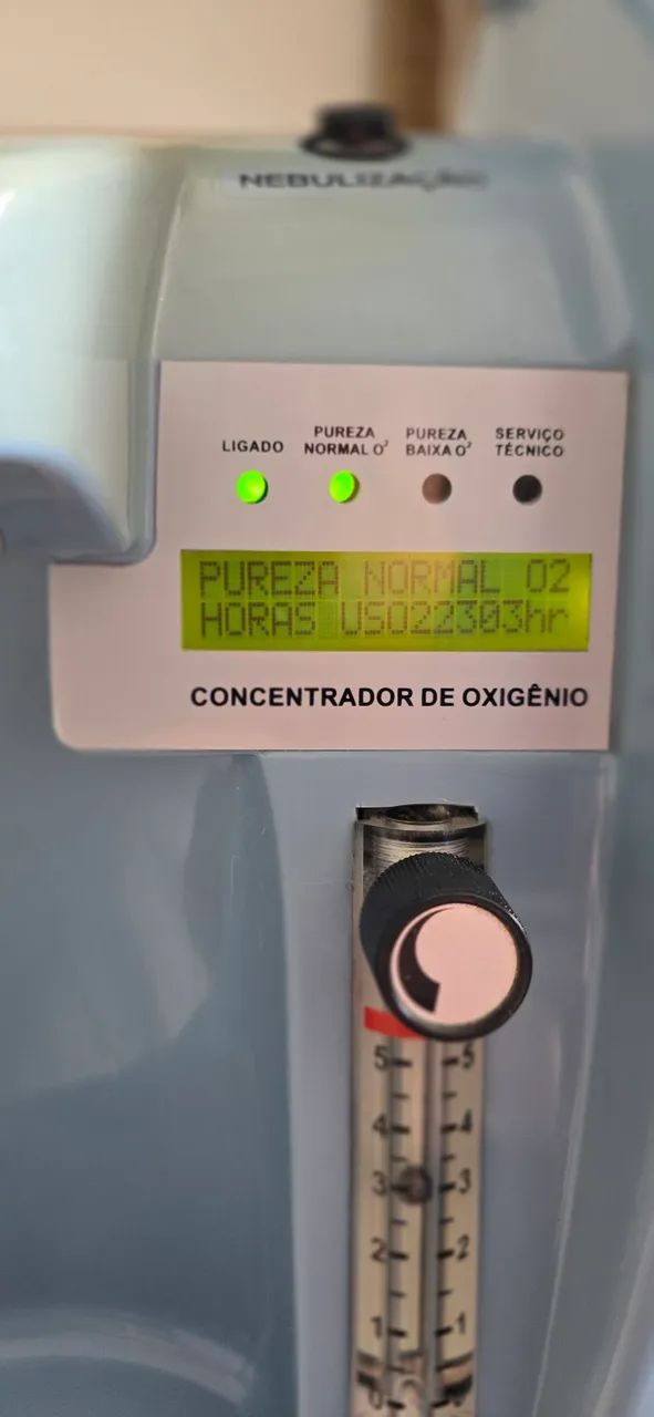 PConcentrador de Oxigênio com Nebulização Mercury 5LPM 220 V - Foto 3