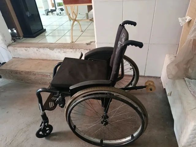 Cadeira de Rodas Monobloco  Ortobrás - Foto 4