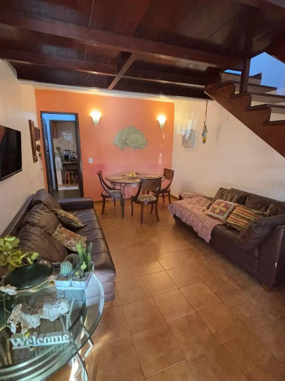 Linda casa no Peró com 3 quartos para temporada a poucos metros da praia - Foto 4