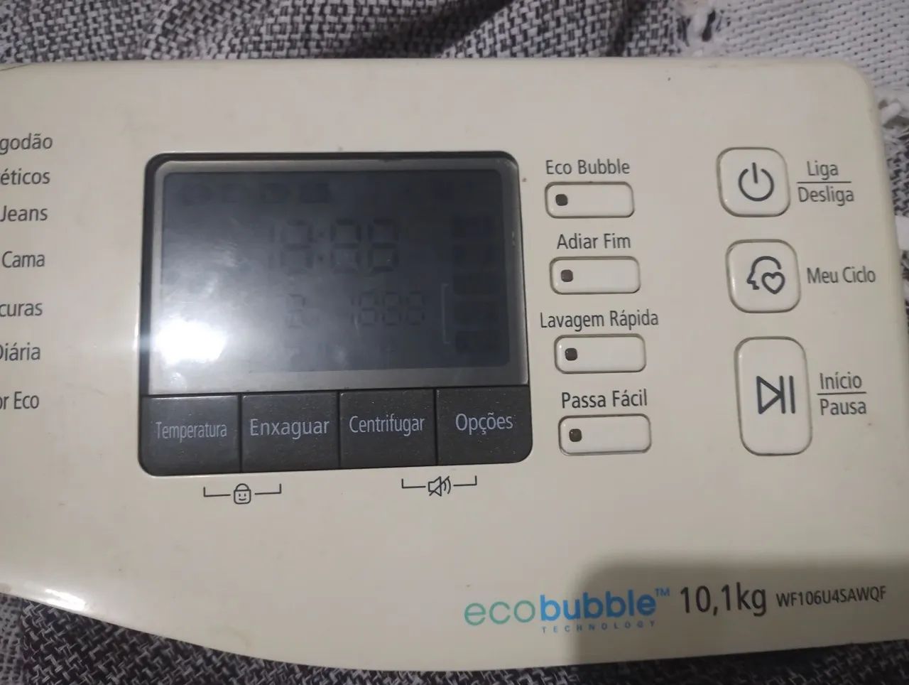 Placa interface completa lavadora Samsung eco buble - Foto 2