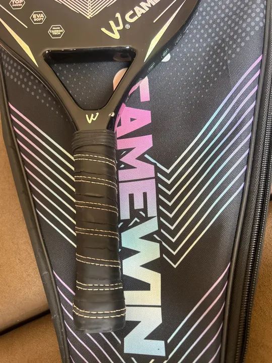 Raquete de beach tênis camewin fibra de carbono - Foto 3