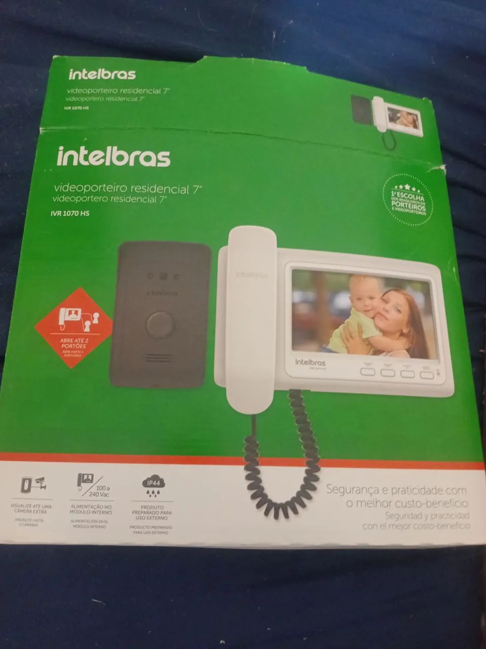 Videoporteiro interfone Novo com fio - Foto 4