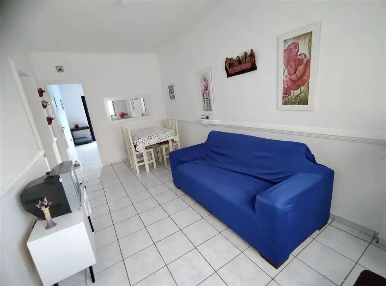Apartamento 1 quarto, a 100m do mar, vista mar e ao lado dos melhores comércios - Mirim - Foto 4