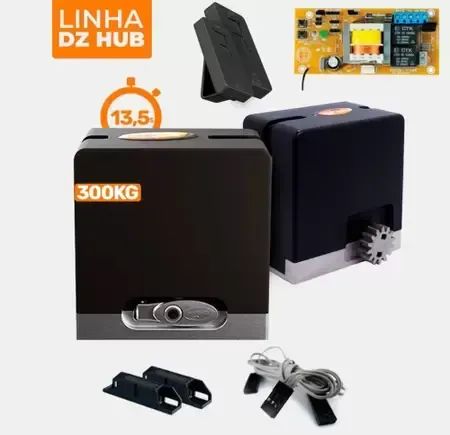 kit motor ppa stark 300 +cremalheira e acessorios 02 controle. - Foto 2