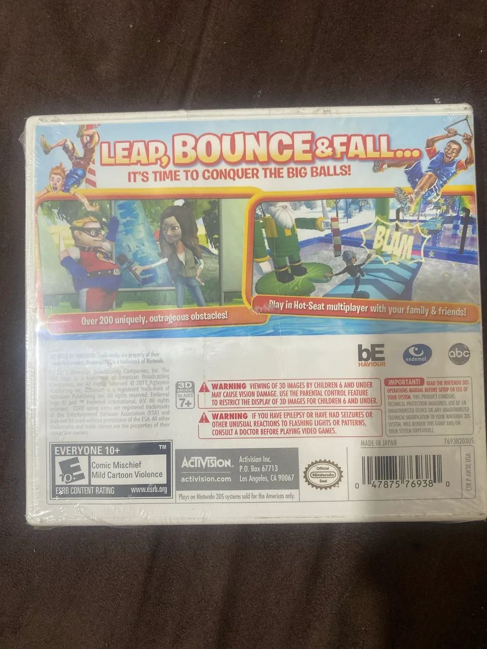 Jogo Wipe Out 3 Activision Para Nintendo 3ds Original Lacrado - Foto 2