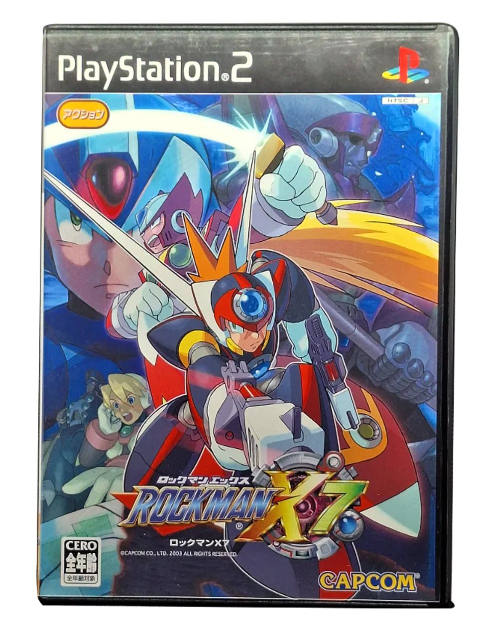 Rockman X7 - PS2 - CIB - ORIGINAL Japonês 