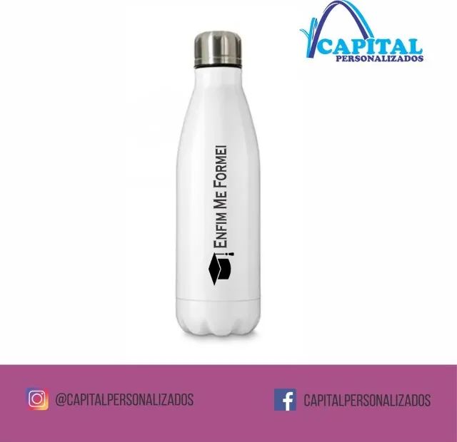 garrafa térmica inox 500ml - Foto 2
