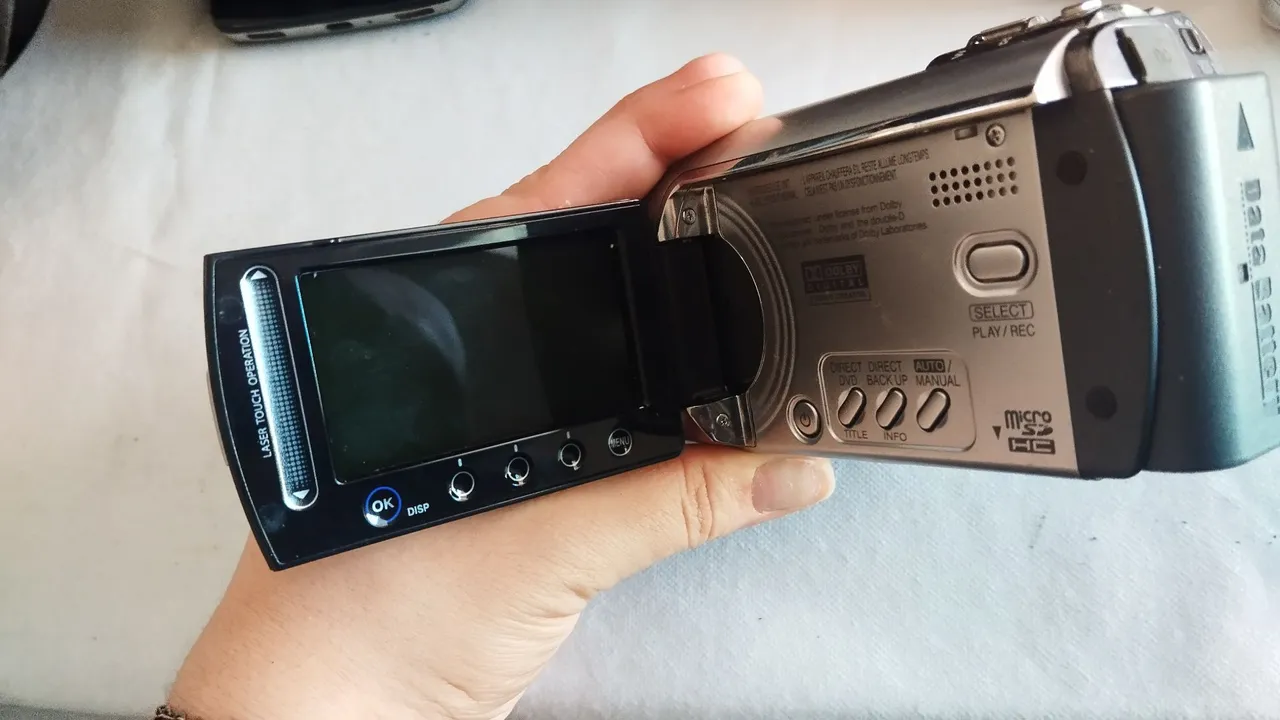 Filmadora JVC FUNCIONA c carregador