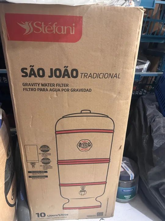 Filtro barro sao joao10l 3 velas - Cerâmica  leia a descrição  - Foto 2