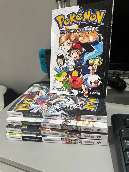 Mangá Pokémon 21 volumes panini - Foto 3