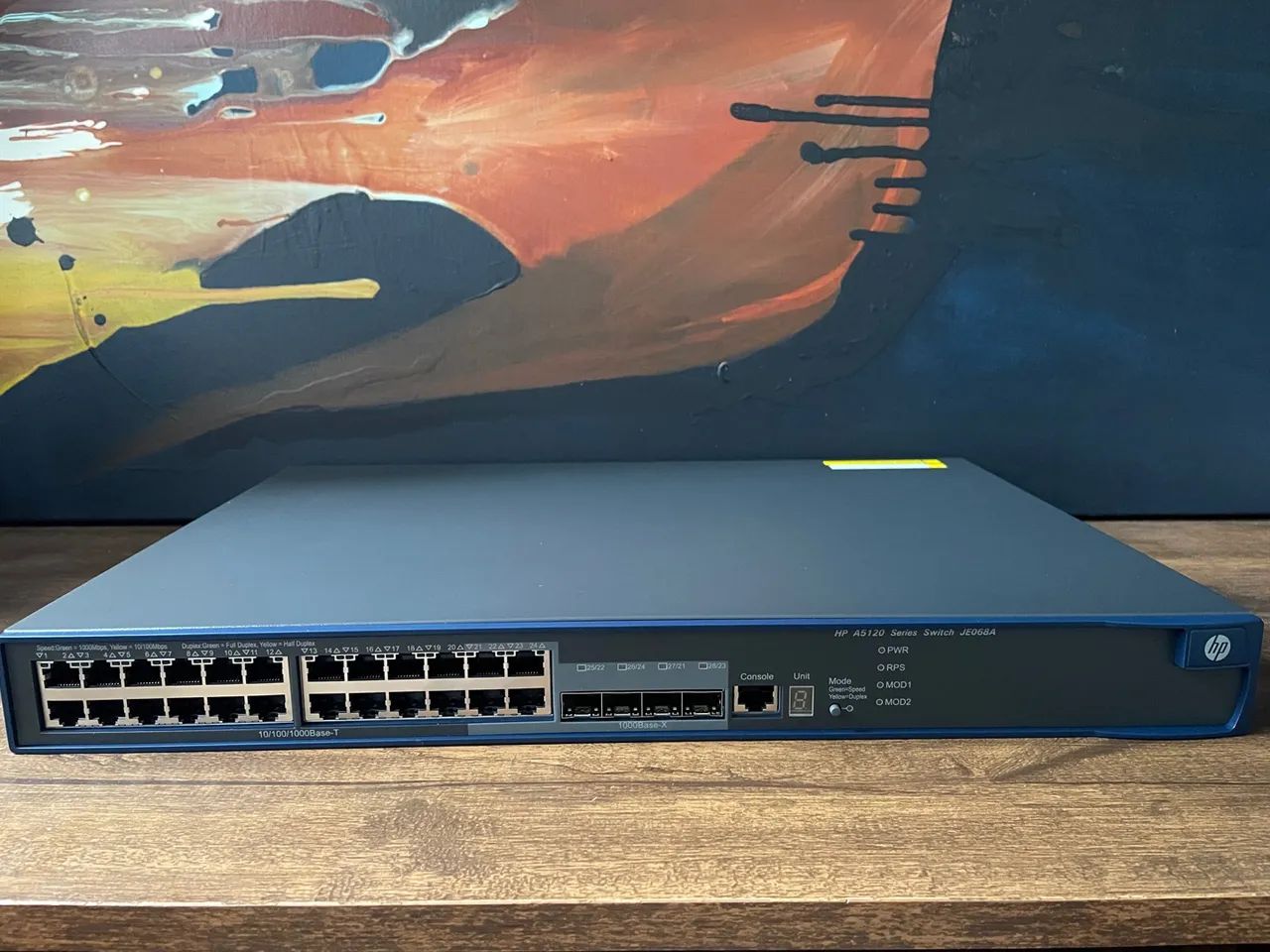 Switch HP A5120 - JE068A 24 Portas + SFP - Foto 2