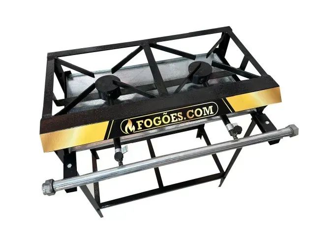 Fogão Industrial 2 Bocas Alta pressão .com