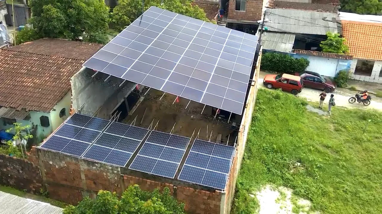 Galpão com Usina Solar