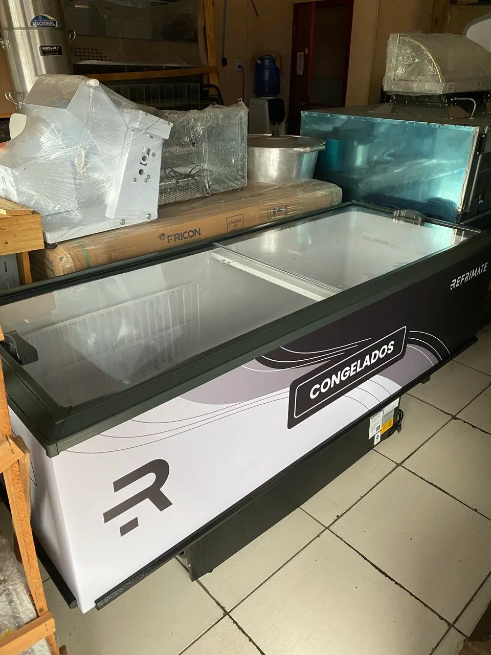 Ilha pra congelados e frios Refrimate 2 metros  - Foto 3
