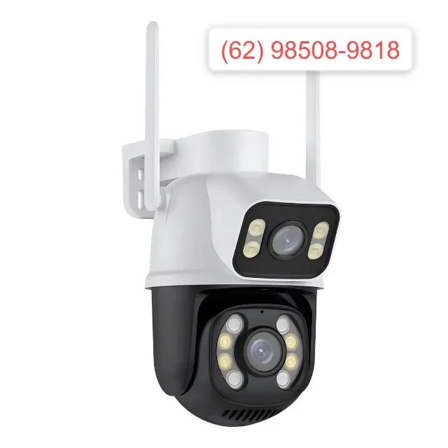 CÂMERA DUPLA COM ACESSO VIA APLICATIVO 