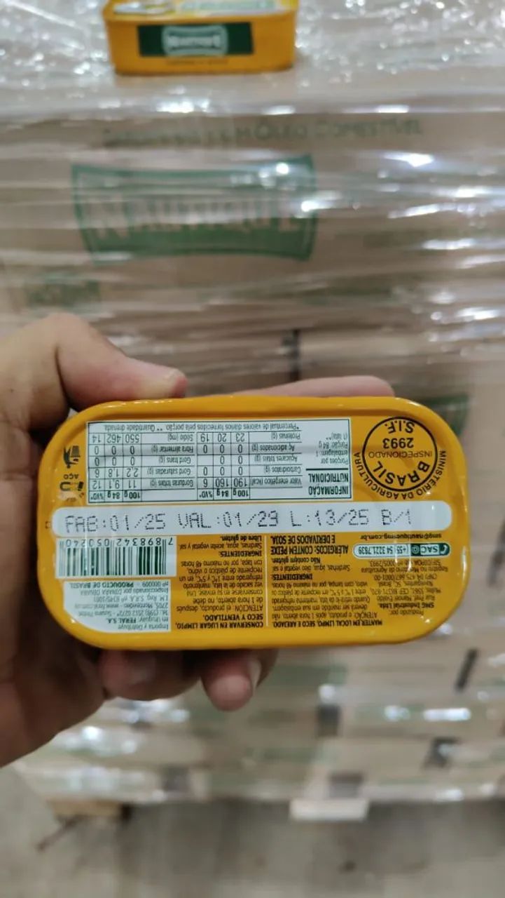 Sardinhas Nautique em óleo vegetal - 125g - Foto 2