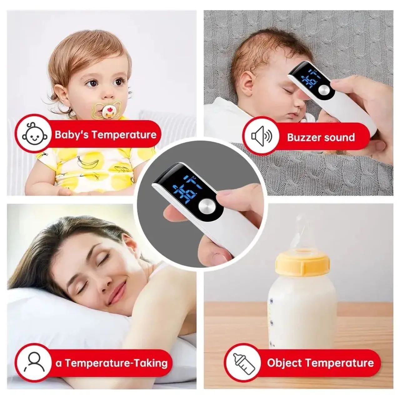 Termômetro Digital Infravermelho para Medição de Temperatura - Foto 4