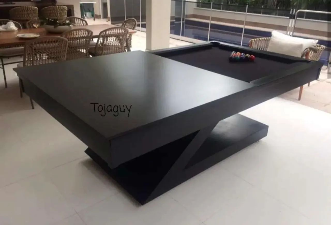 Mesa de sinuca e jantar modelo zenith 