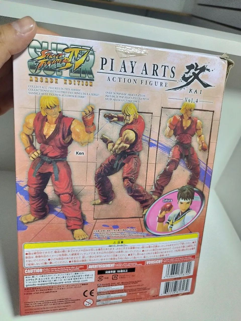 Boneco - play arts ken street fighter  - Foto 3