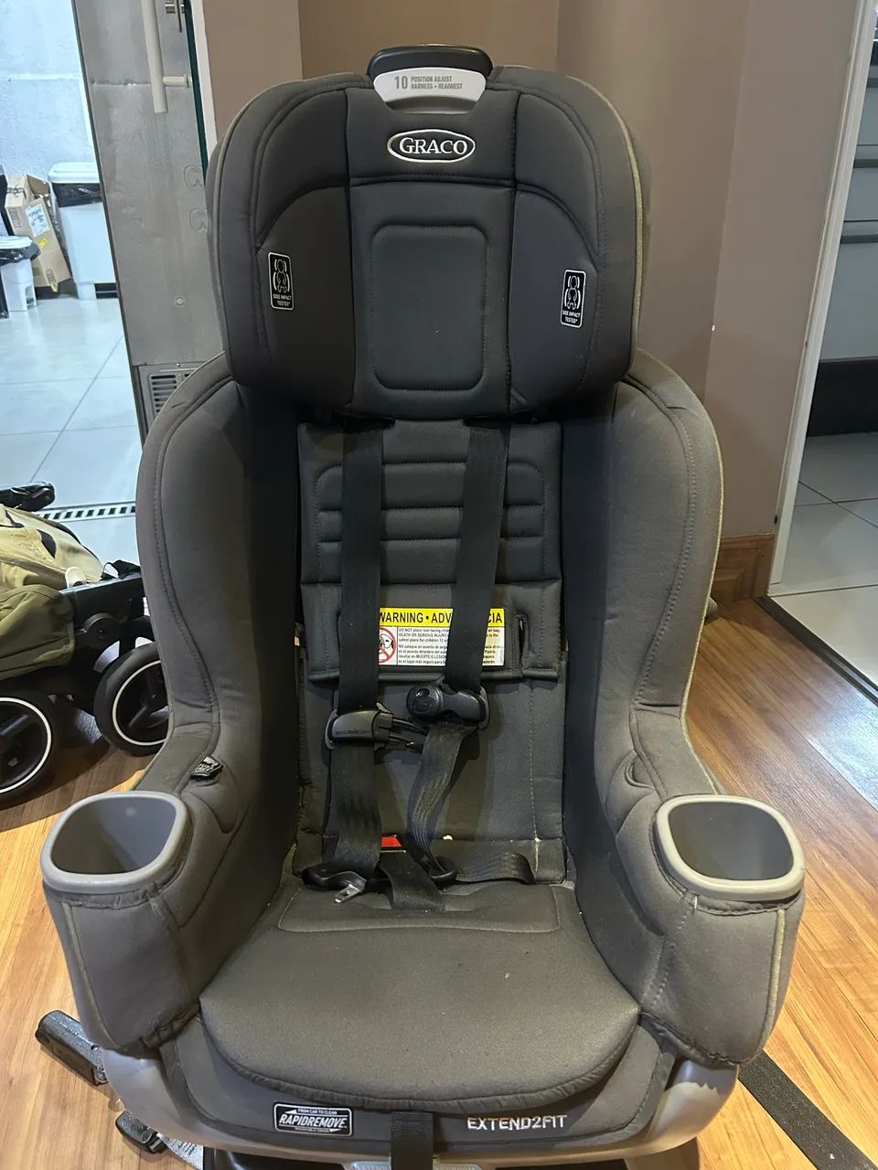 Cadeirinha infantil GRACO carro importada de 0 a 6 anos/0 a 22,5kg - Foto 2