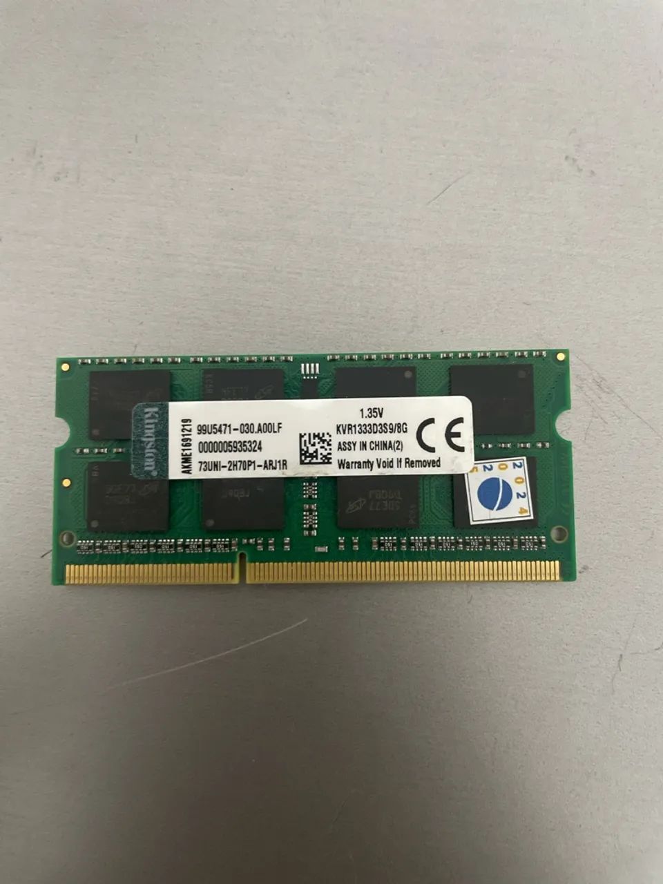 Memória ram DDR3 8GB