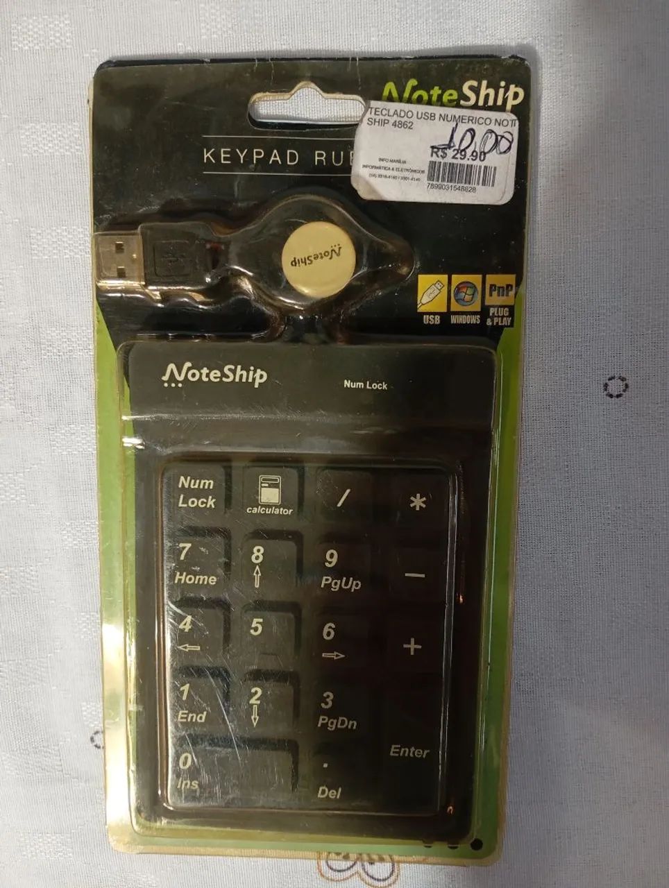 Teclado USB numérico Not - Foto 3
