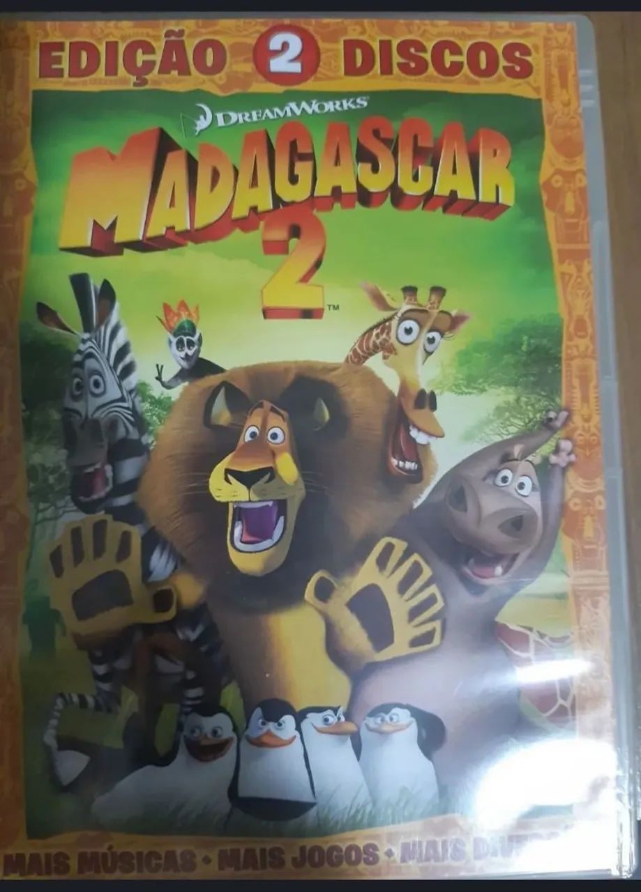 Dvd Madagascar 2 Duplo