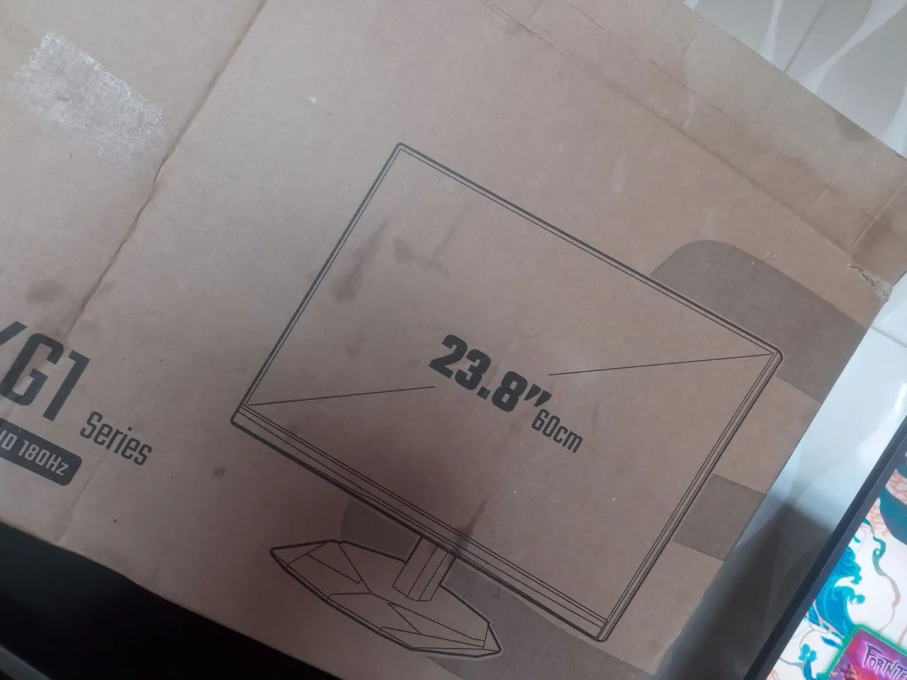 Monitor game 23.8 polegadas r$ 180 hertz R$450 - Foto 3