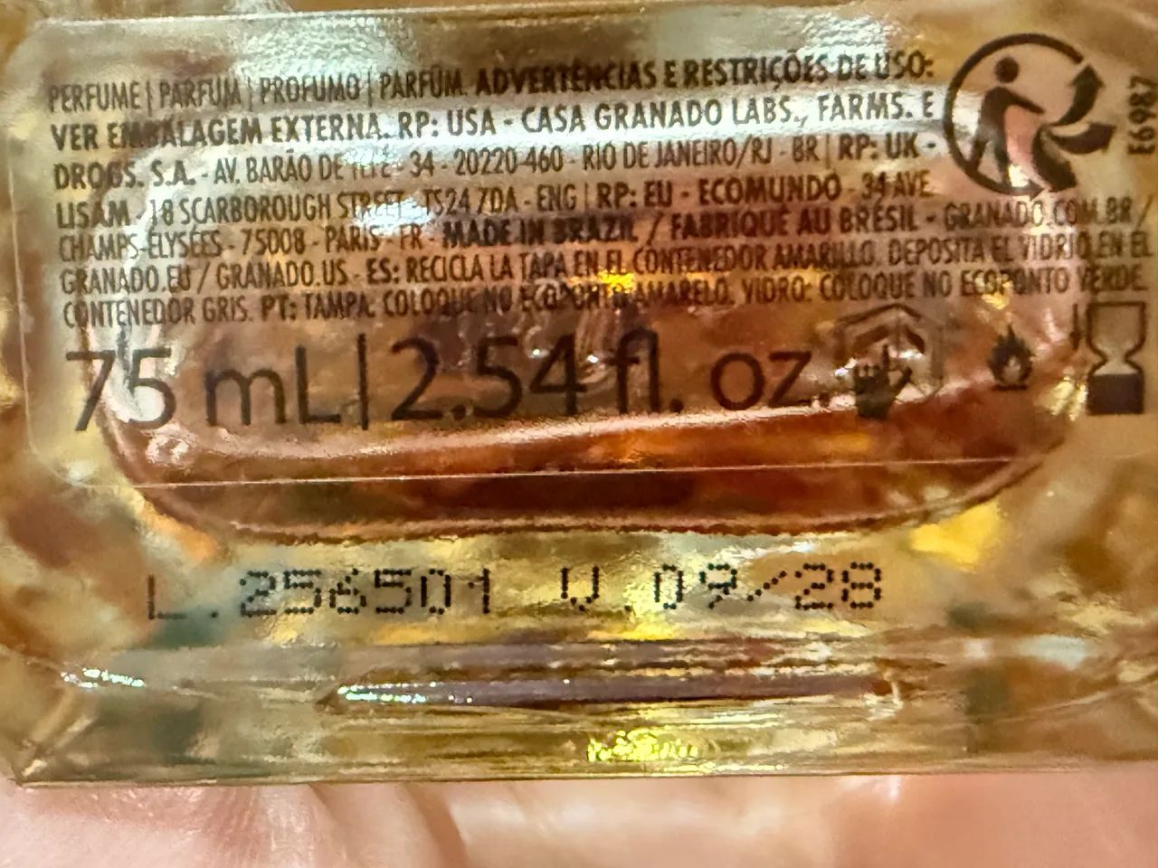 Perfume Esplendor Granado 75ml - Foto 3